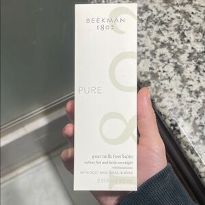 Natural Foot Balm with Goat Milk